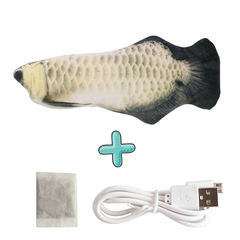 Poisson interactif qui gigote - Jouet pour chien