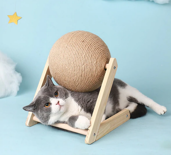 Griffoir Boule En Sisal Pour Chats