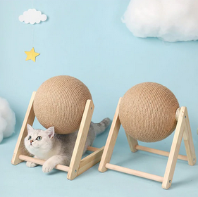 Griffoir Boule En Sisal Pour Chats