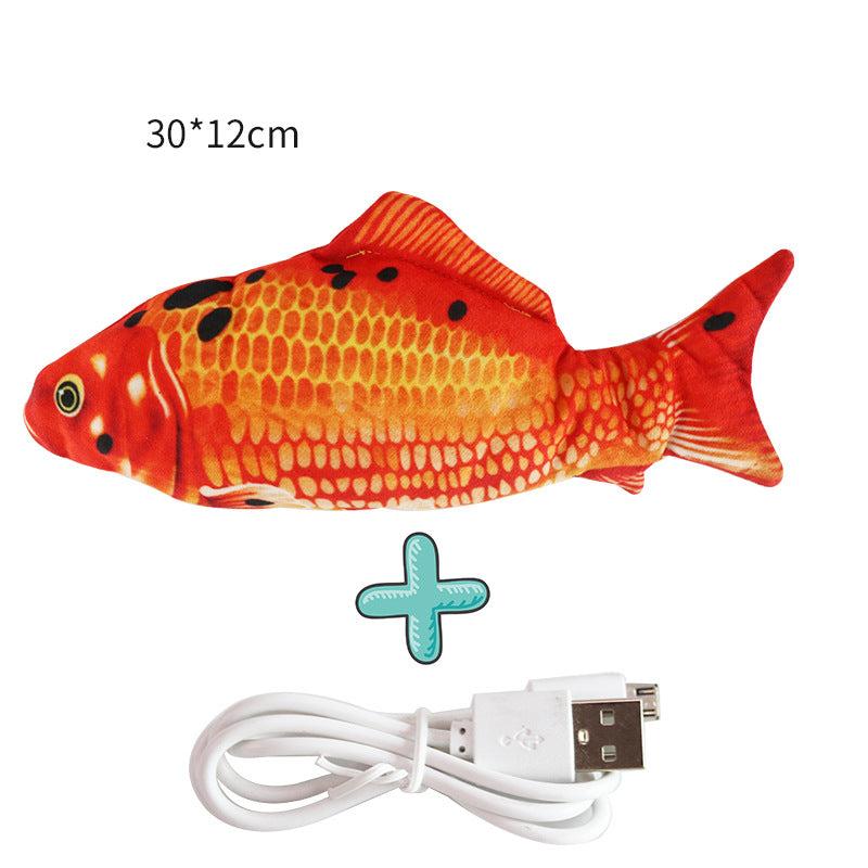 Poisson interactif qui gigote - Jouet pour chien