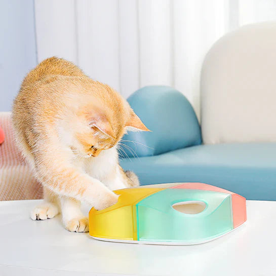 Jouet de cache-cache intelligent pour chats