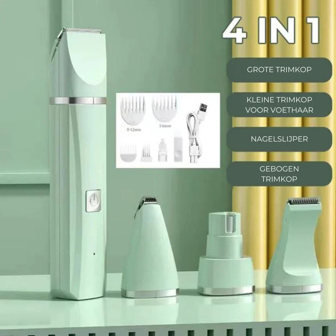 Tondeuse De Soins Pour Animaux 4 En 1