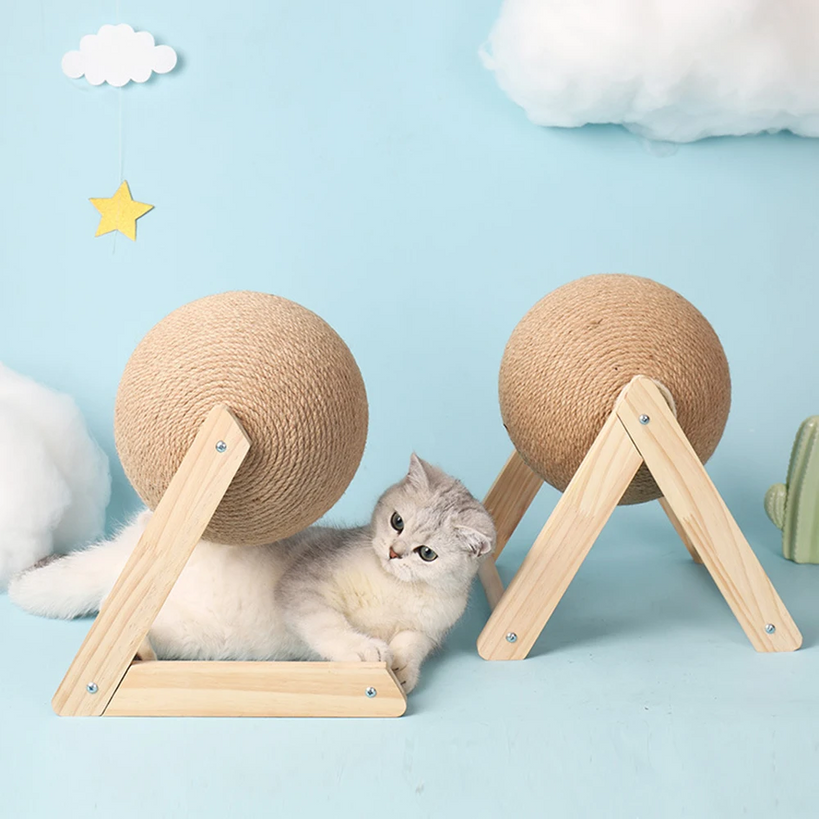 Griffoir Boule En Sisal Pour Chats