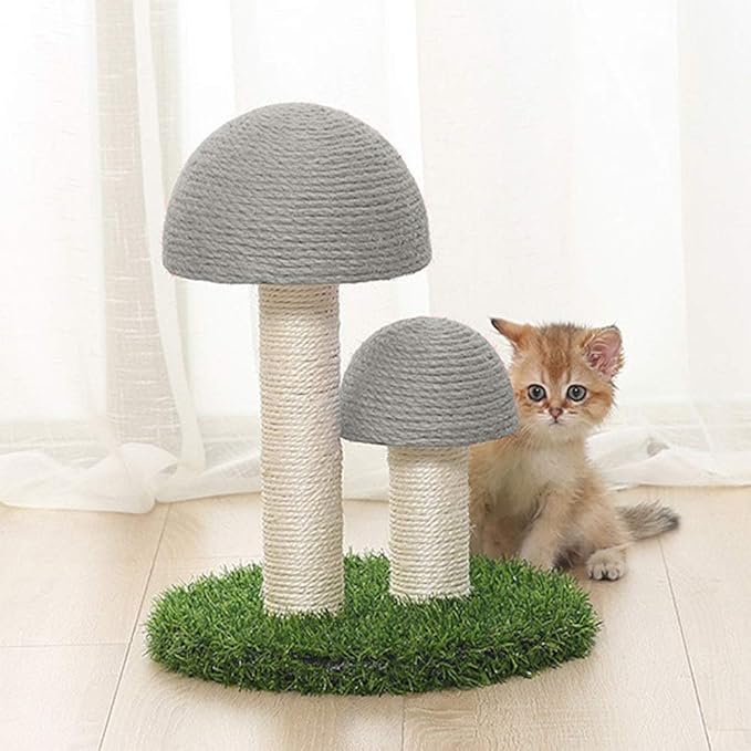 Arbre à chat champignon en sisal