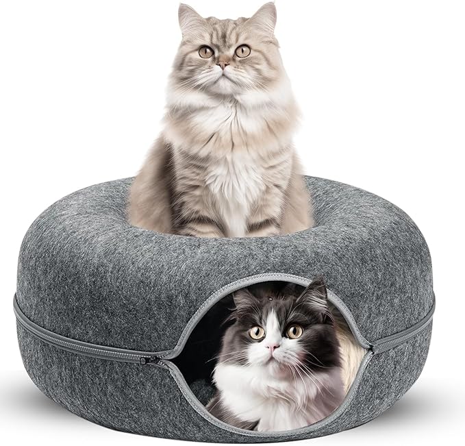 2in1 Donut Lit Pour Chat Et Grotte