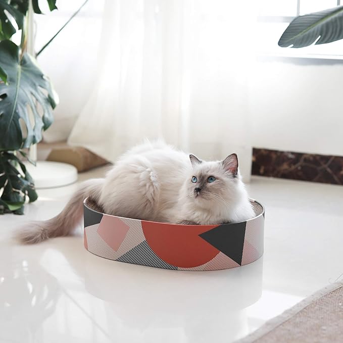 Lit Griffoir Luxueux Pour Chats En Carton