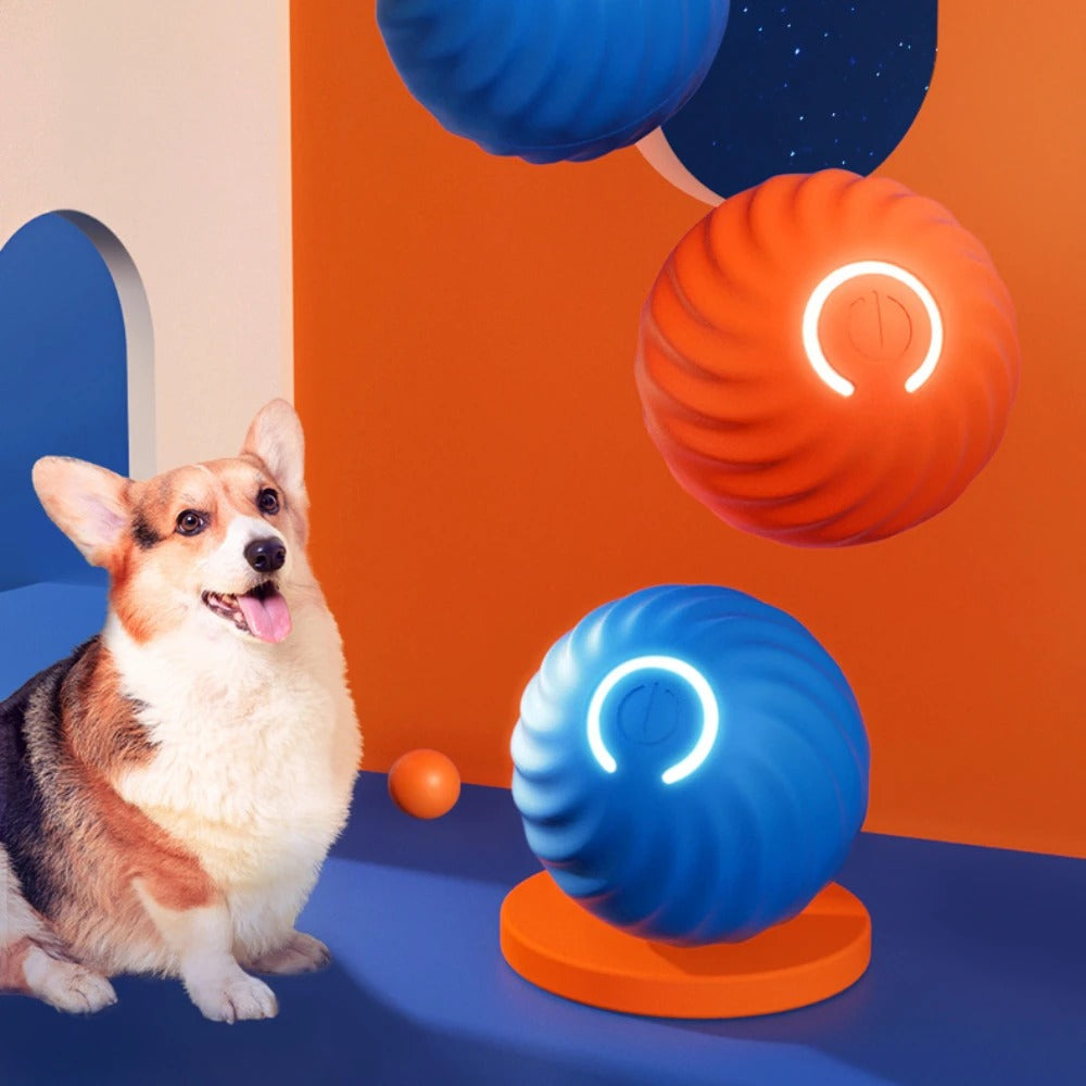 Balle interactive pour chien intelligente