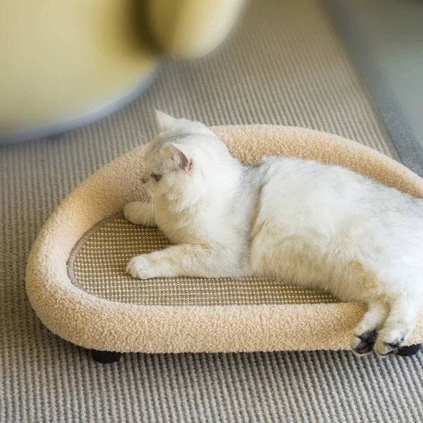 Lit De Luxe En Sisal Pour Chats