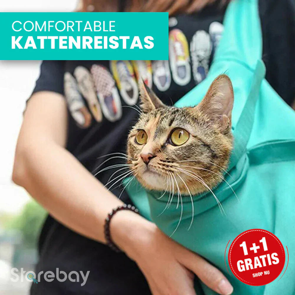Sac De Voyage Pour Chats Avec Confort (2 Pour 1)