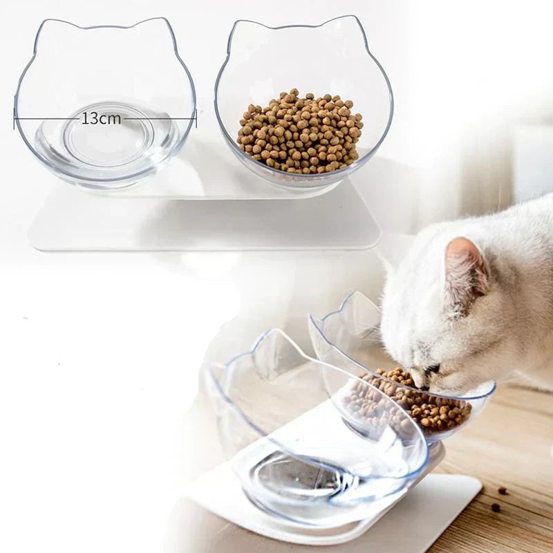 Station D'alimentation Ergonomique Surélevée Pour Animaux Domestiques Animaux Plus