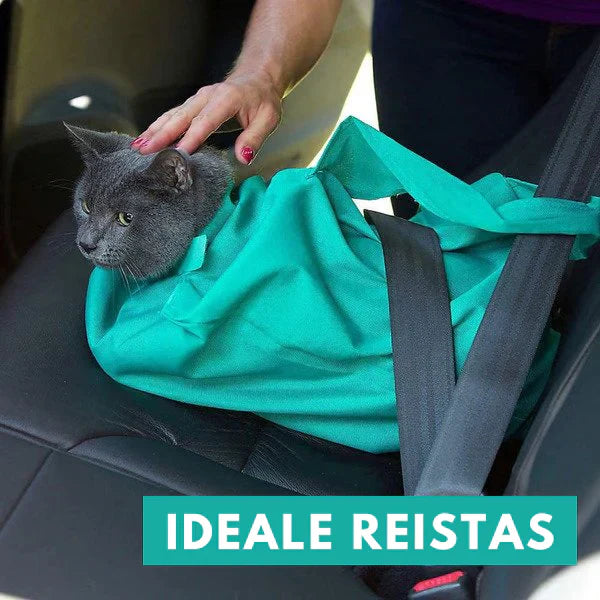 Sac De Voyage Pour Chats Avec Confort (2 Pour 1)