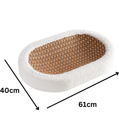 Lit Pour Chat Premium Avec Plaque À Gratter Animaux Plus