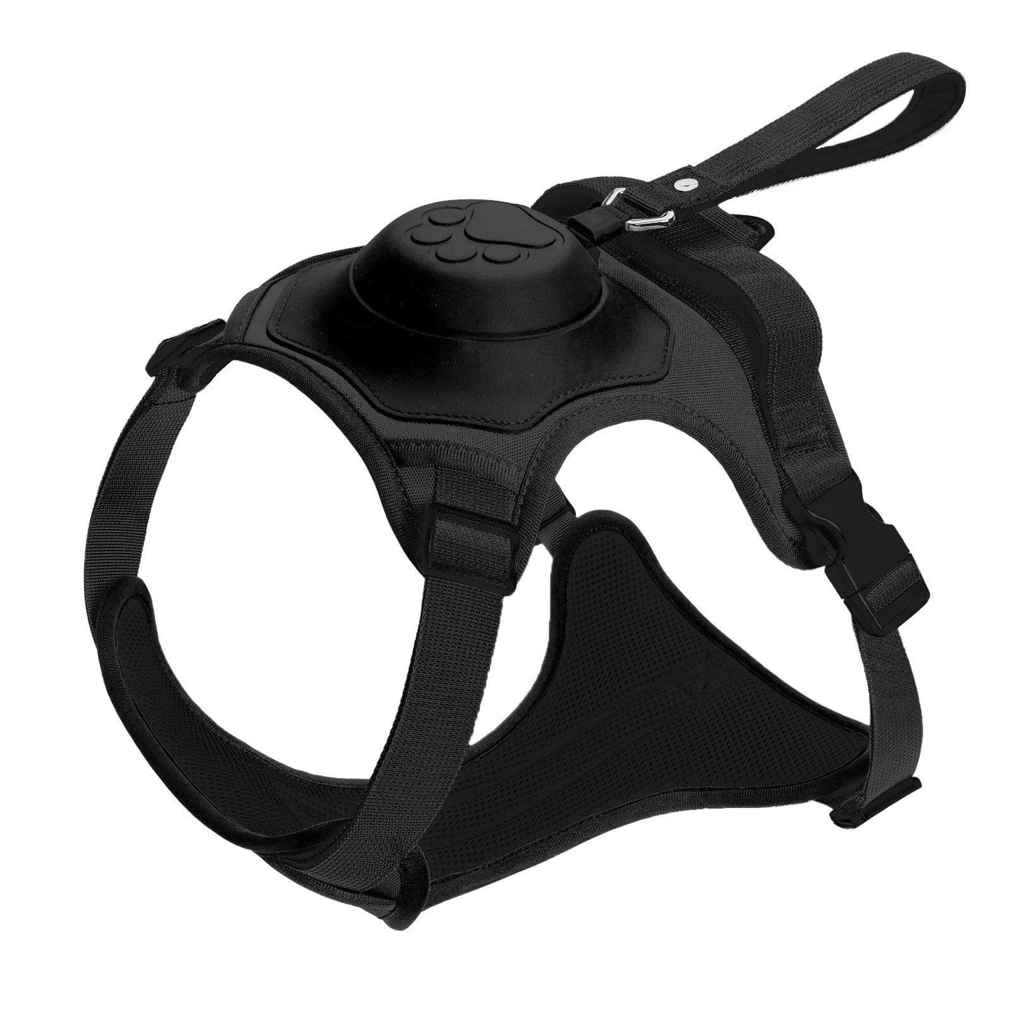 Harnais Et Laisse Anti-traction 2 En 1 Confortable Pour Chien