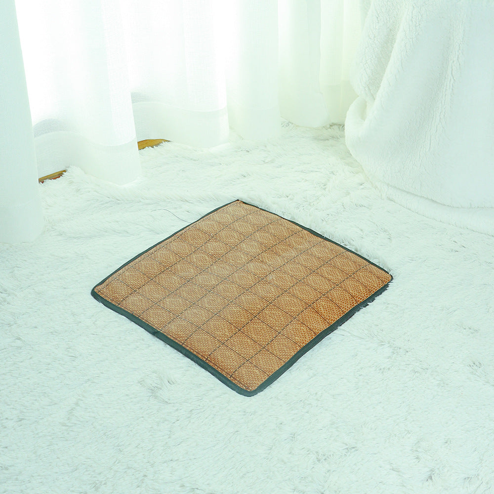 Tente Pour Chats Premium Avec Tapis En Rotin