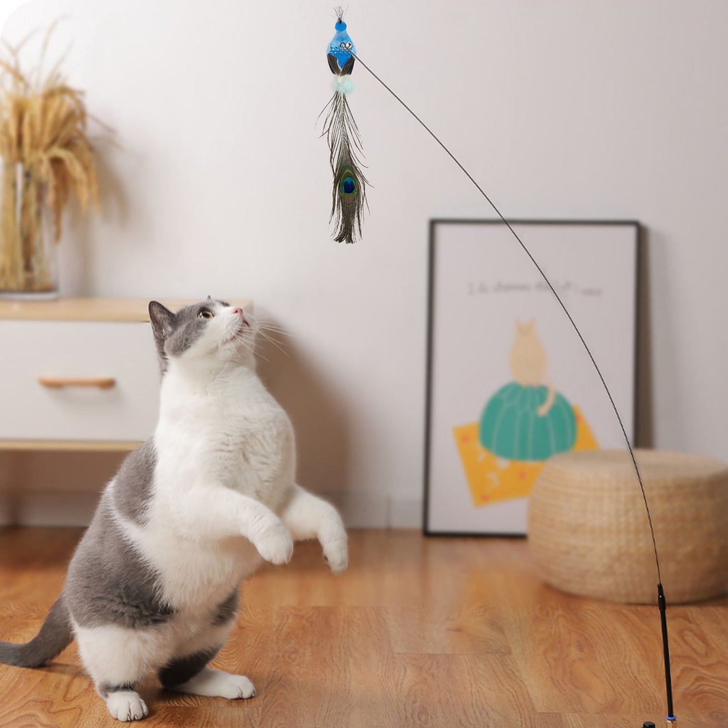 Jeu D'oiseaux - Jouet Interactif Pour Chats