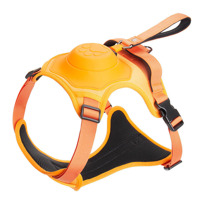 Harnais Et Laisse Anti-traction 2 En 1 Confortable Pour Chien