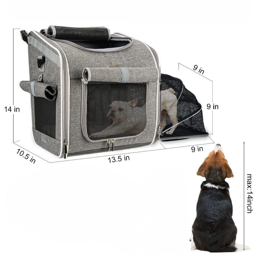 3in1 Sac De Transport Pour Chiens À Vélo
