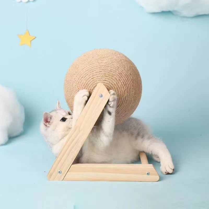 Griffoir Boule En Sisal Pour Chats