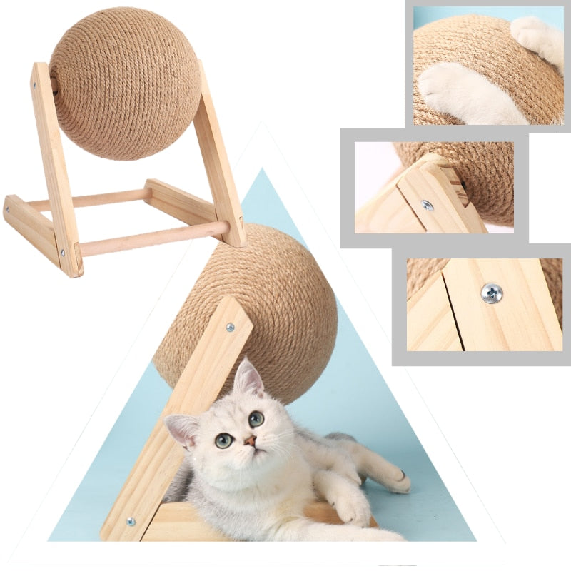 Griffoir Boule En Sisal Pour Chats