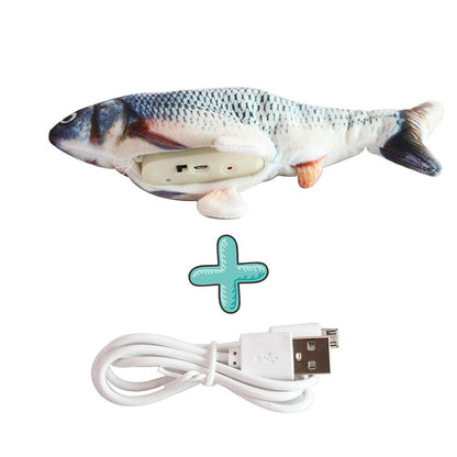 Poisson interactif qui gigote - Jouet pour chien