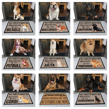 Tapis D'Entrée Personnalisé Avec Ton Chéri