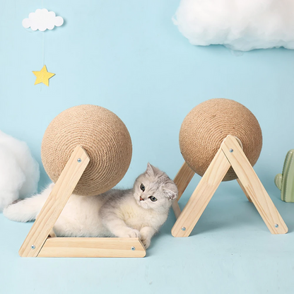 Griffoir Boule En Sisal Pour Chats