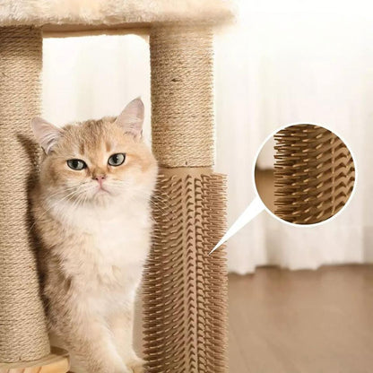 Salon de jeu et de grattage pour chats