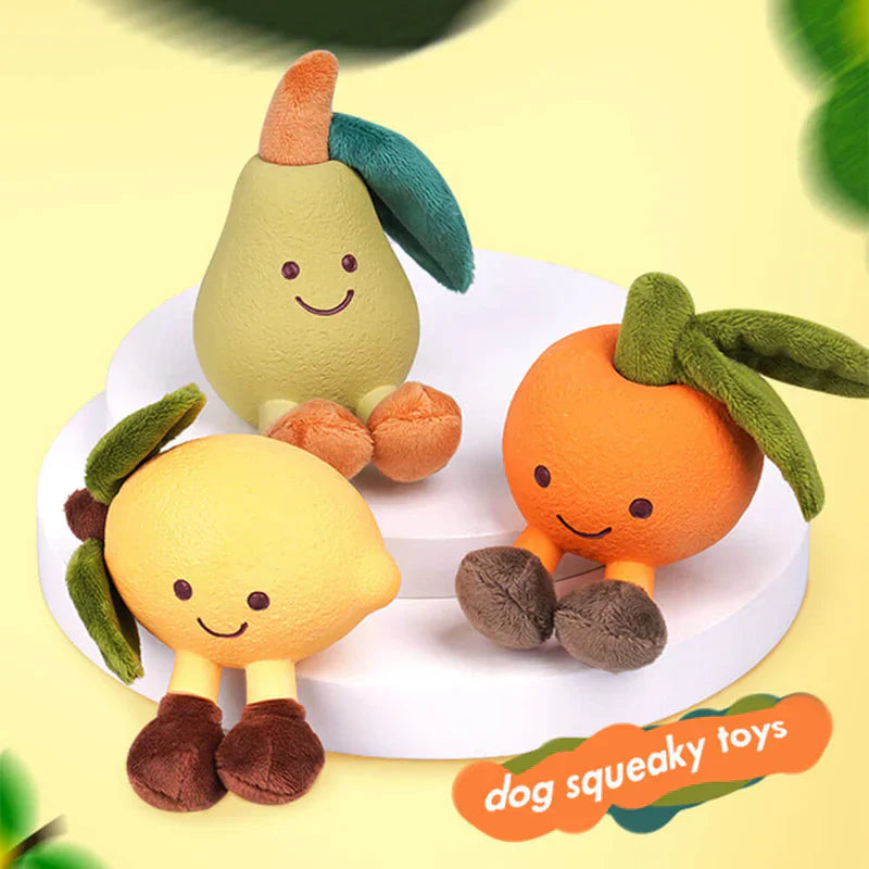 Jouet Fruité Pour Chien Avec Sifflet
