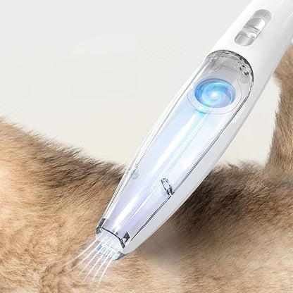 Tondeuse silencieuse à vide pour animaux de compagnie