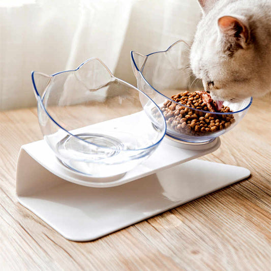 Station D'alimentation Ergonomique Surélevée Pour Animaux Domestiques