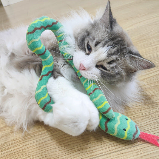 Jouet Serpent À L'herbe À Chat