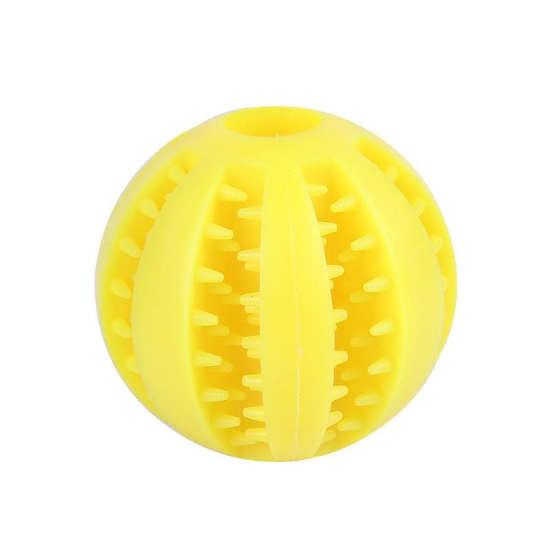Balle À Mâcher Pour Chien Avec Friandises Et Nettoyage Des Dents