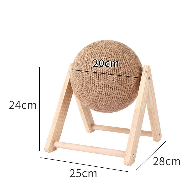 Griffoir Boule En Sisal Pour Chats Animaux Plus