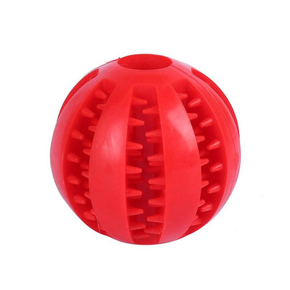 Balle À Mâcher Pour Chien Avec Friandises Et Nettoyage Des Dents