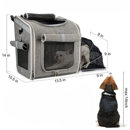 3in1 Sac De Transport Pour Chiens À Vélo