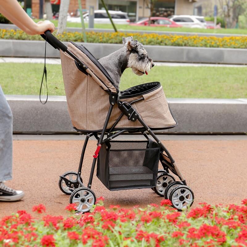 Poussette pour chien pliable et portable ultra-légère PuppySafe