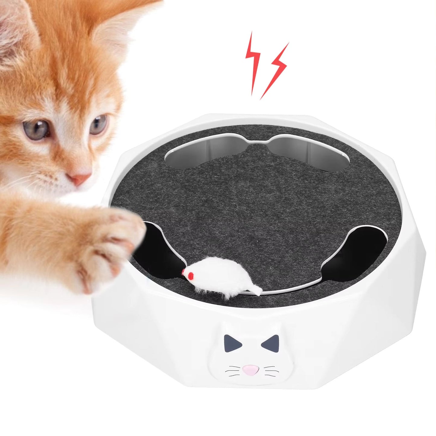 Jouet Interactif Pour Chats Avec Souris Mobile Animaux Plus