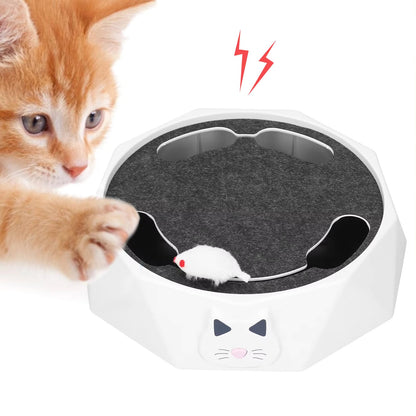 Jouet Interactif Pour Chats Avec Souris Mobile Animaux Plus