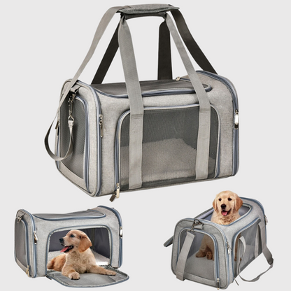Sac de transport en bandoulière pour petit chien