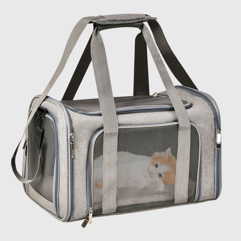 Sac de transport en bandoulière pour petit chien