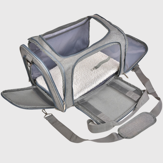 Sac de transport en bandoulière pour petit chien