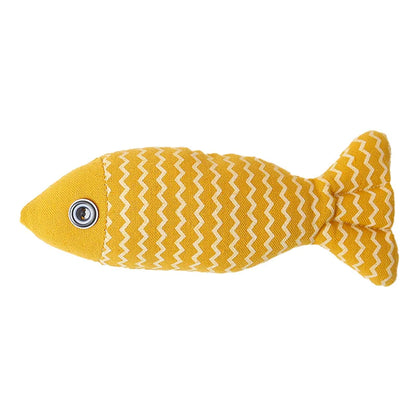 Jouet D'herbe À Chat Poisson