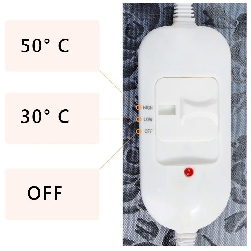 Tapis chauffant à température réglable pour chien Mikizi