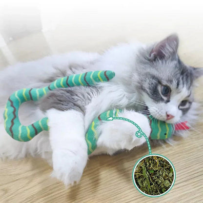 Jouet Serpent À L'herbe À Chat