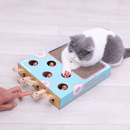 Boîte De Jeu 3en1 Pour Chats