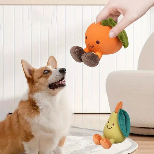 Jouet Fruité Pour Chien Avec Sifflet