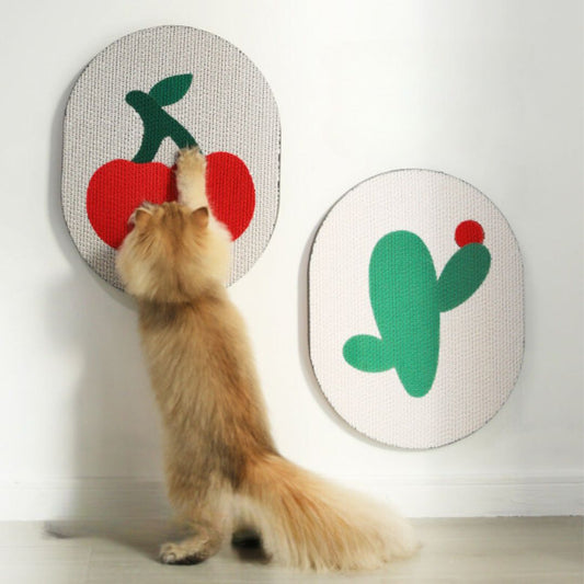 Plaque à gratter murale pour chats