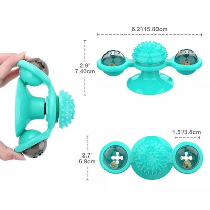 Jouet Carrousel Spinner pour chats Animaux Plus