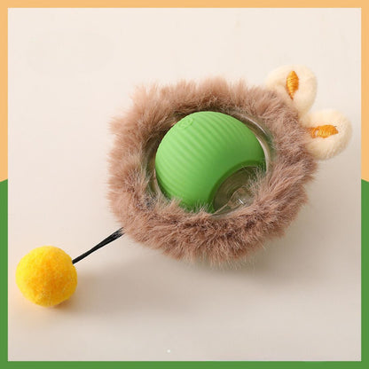 Balle De Jeu Interactive Avec Queue Pour Chats
