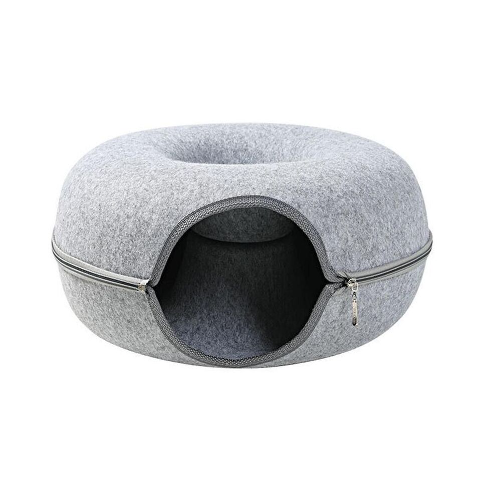 2in1 Donut Lit Pour Chat Et Grotte